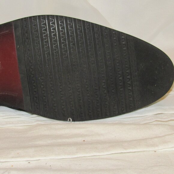 Salvatore Ferragamo Black Lace-Up Oxfords Size 43 EUR; Size 9 US Made in Italy - Picture 13 of 15